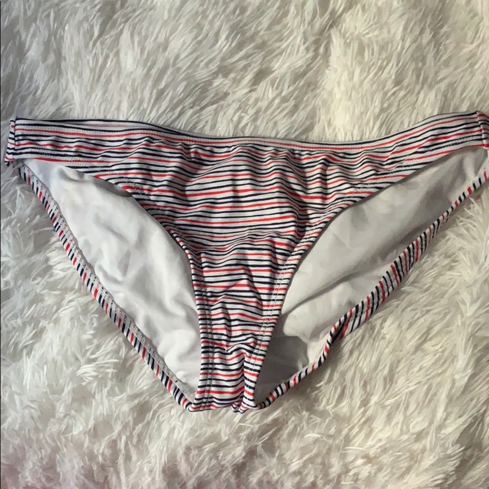 American striped bikini bottom GAP